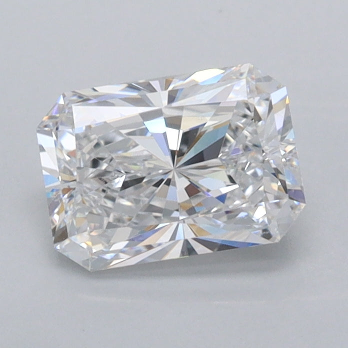 1.04 Carat Radiant Shaped, Excellent Cut, D Color, VVS1 Clarity, IGI Certified Lab Grown Diamond