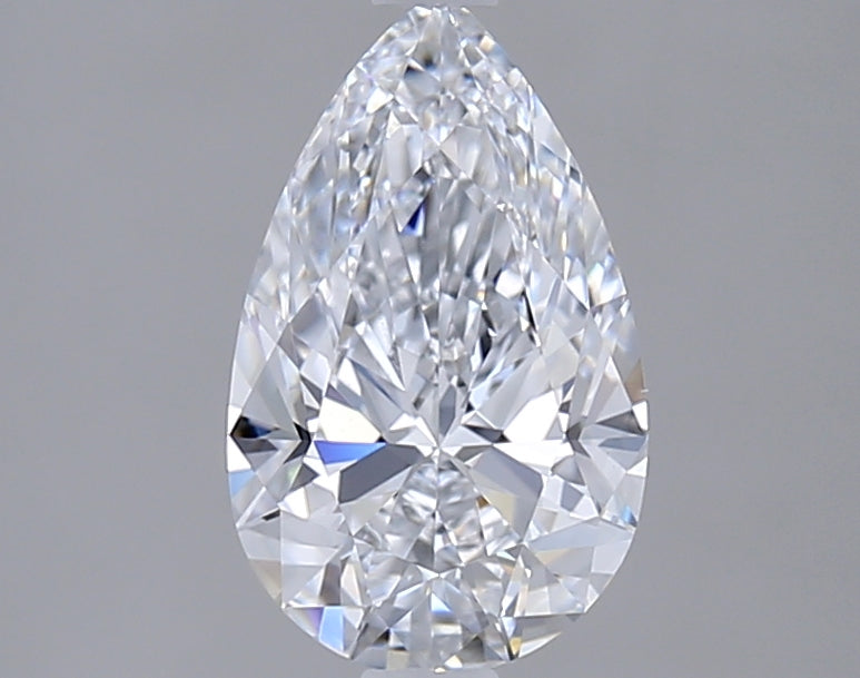 1.49 Carat Pear Shaped, Ideal Cut, D Color, VS1 Clarity, IGI Certified Lab Grown Diamond