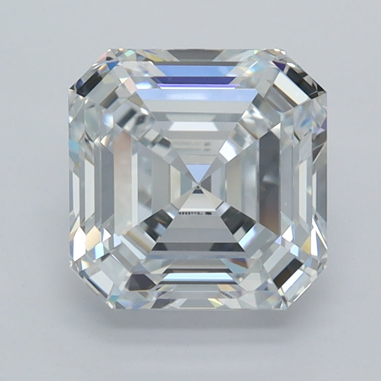 2.09 Carat Asscher Shaped, Ideal Cut, D Color, VVS1 Clarity, IGI Certified Lab Grown Diamond