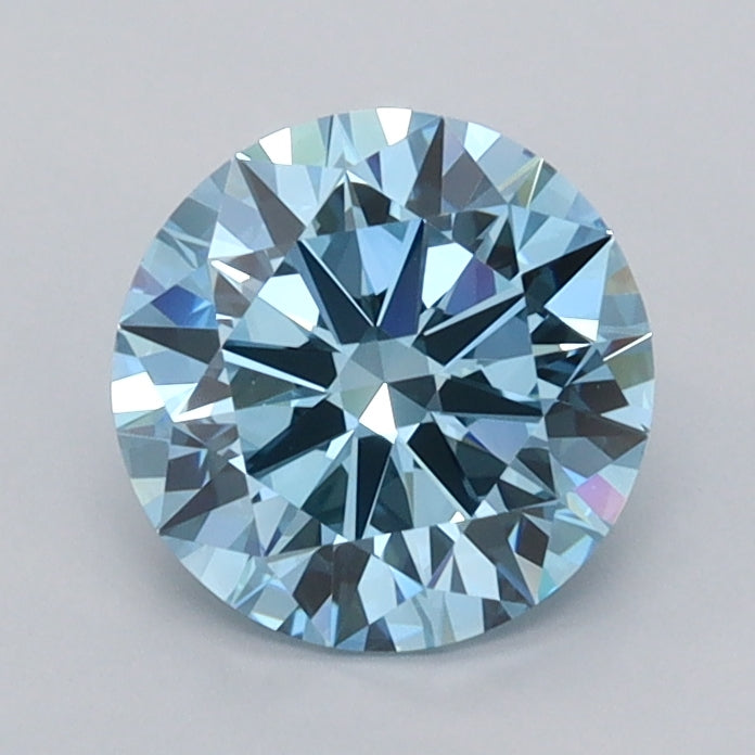 1.23 Carat Round Shaped, Excellent Cut, VVS2 Clarity, IGI Certified Lab Grown Diamond