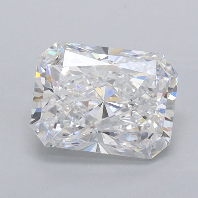 1.05 Carat Radiant Shaped, Ideal Cut, D Color, VVS2 Clarity, IGI Certified Lab Grown Diamond