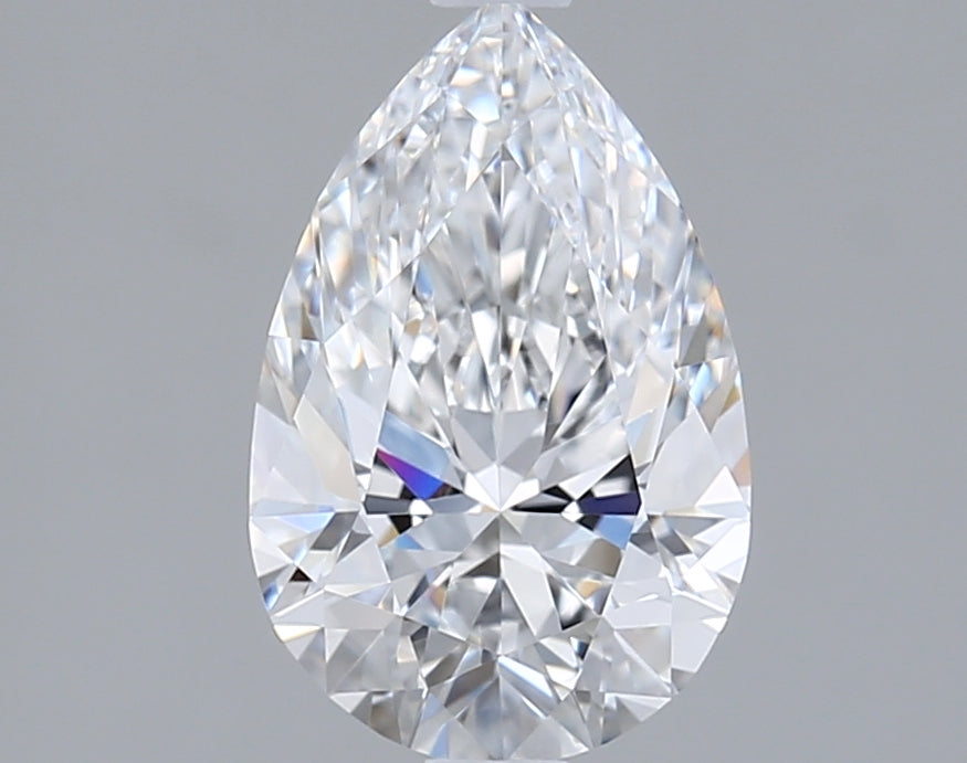 1.55 Carat Pear Shaped, Excellent Cut, D Color, VVS1 Clarity, IGI Certified Lab Grown Diamond