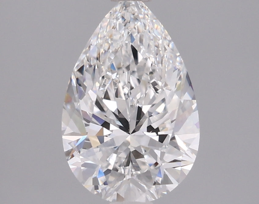 1.53 Carat Pear Shaped, Excellent Cut, D Color, VVS2 Clarity, IGI Certified Lab Grown Diamond