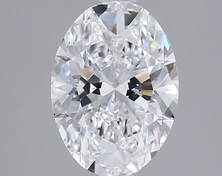 1.57 Carat Oval Shaped, Ideal Cut, D Color, VVS1 Clarity, IGI Certified Lab Grown Diamond