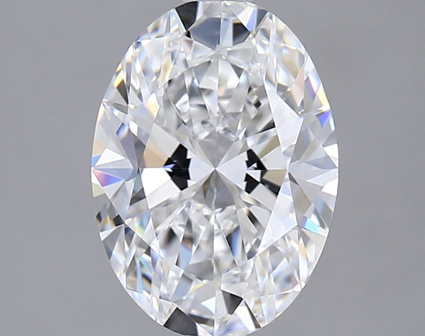 1.93 Carat Oval Shaped, Ideal Cut, D Color, VS1 Clarity, IGI Certified Lab Grown Diamond