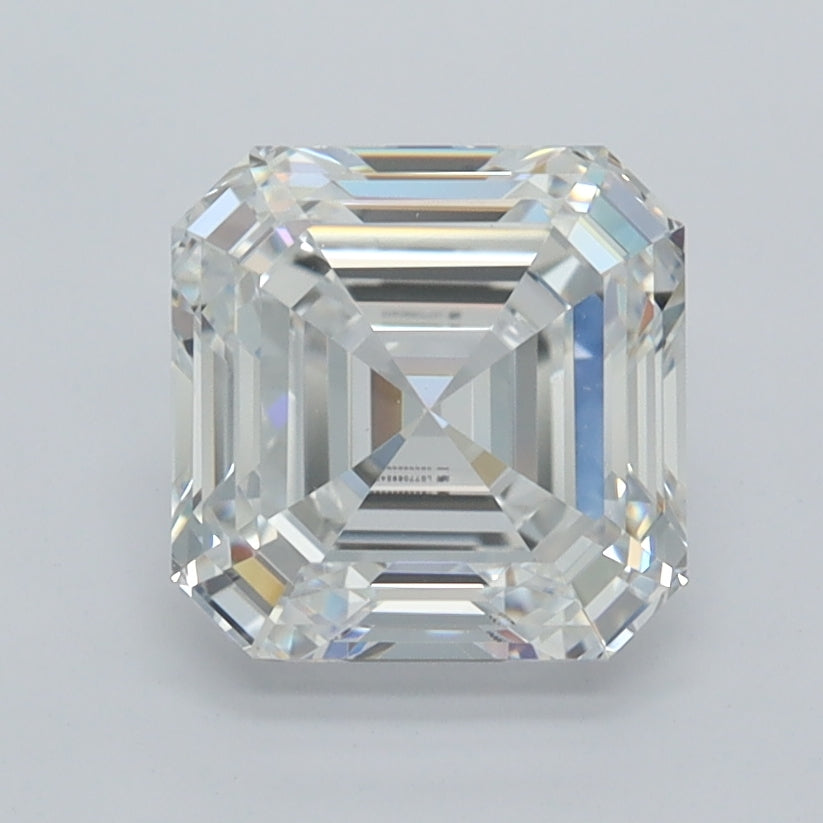 2.03 Carat Asscher Shaped, Ideal Cut, D Color, VVS1 Clarity, IGI Certified Lab Grown Diamond