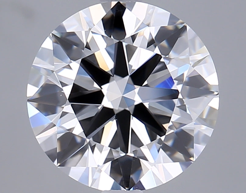 2.90 Carat Round Shaped, Ideal Cut, D Color, VS1 Clarity, IGI Certified Lab Grown Diamond