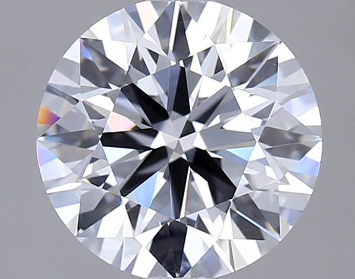 2.00 Carat Round Shaped, Ideal Cut, D Color, VVS2 Clarity, IGI Certified Lab Grown Diamond