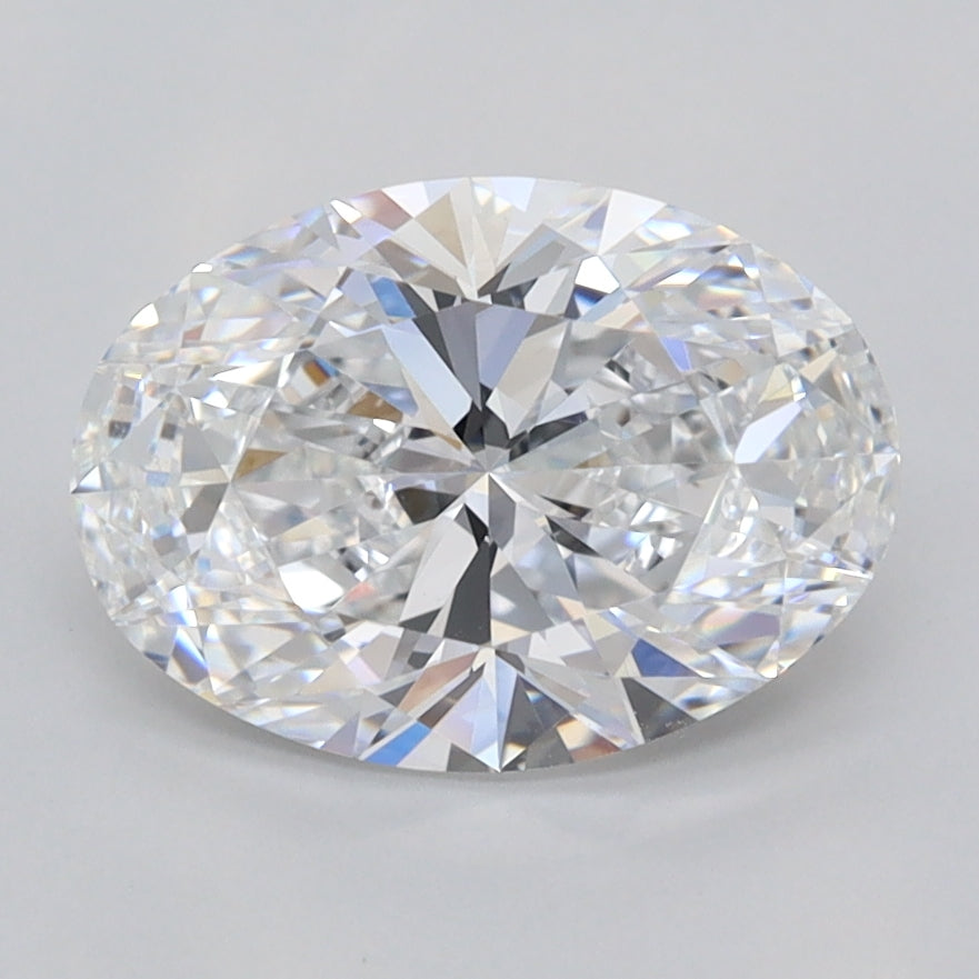 2.02 Carat Oval Shaped, Ideal Cut, D Color, FL Clarity, IGI Certified Lab Grown Diamond