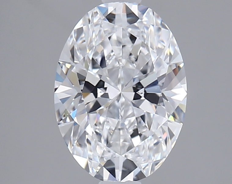 1.54 Carat Oval Shaped, Ideal Cut, D Color, VVS1 Clarity, IGI Certified Lab Grown Diamond