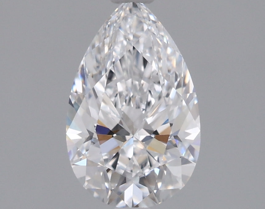 1.05 Carat Pear Shaped, Excellent Cut, D Color, VVS1 Clarity, IGI Certified Lab Grown Diamond