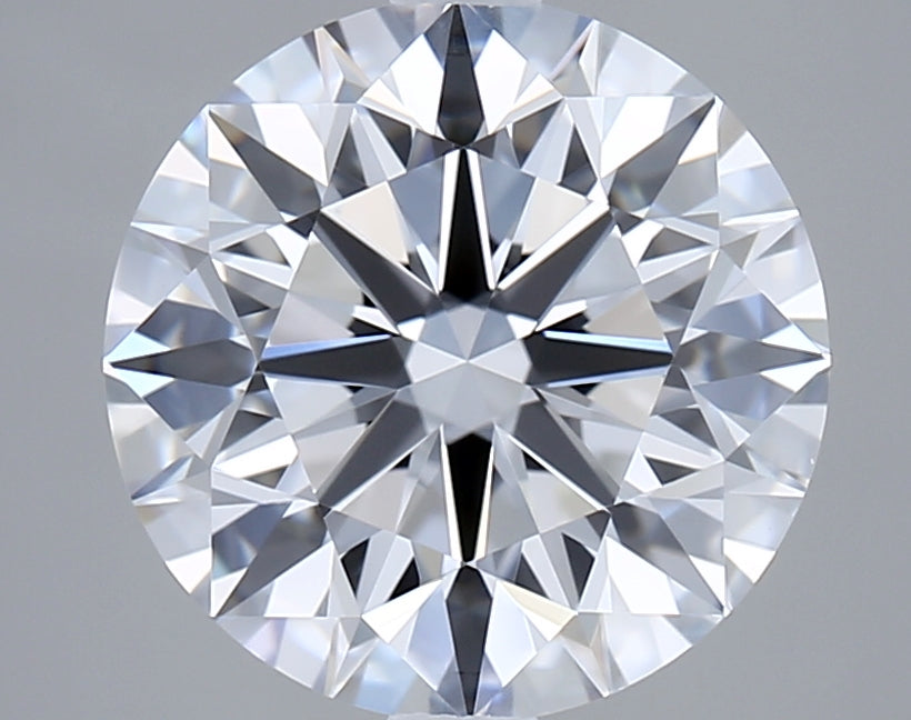 3.01 Carat Round Shaped, Excellent Cut, F Color, VVS1 Clarity, IGI Certified Lab Grown Diamond