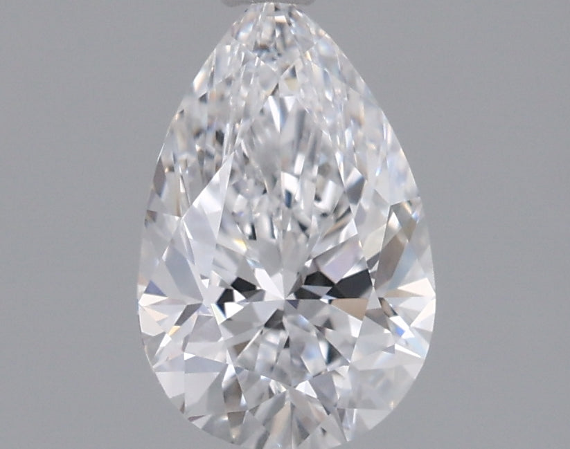1.02 Carat Pear Shaped, Excellent Cut, D Color, VVS2 Clarity, IGI Certified Lab Grown Diamond
