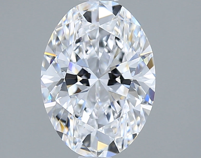 1.36 Carat Oval Shaped, Ideal Cut, D Color, VS1 Clarity, IGI Certified Lab Grown Diamond