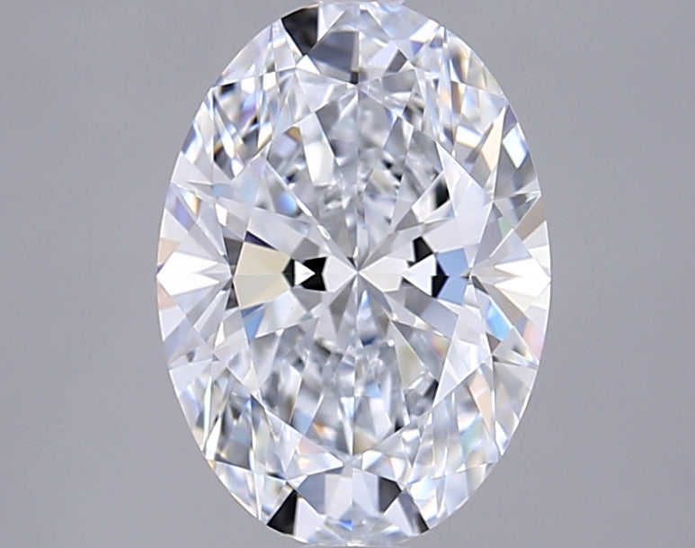 2.02 Carat Oval Shaped, Ideal Cut, E Color, VVS1 Clarity, IGI Certified Lab Grown Diamond