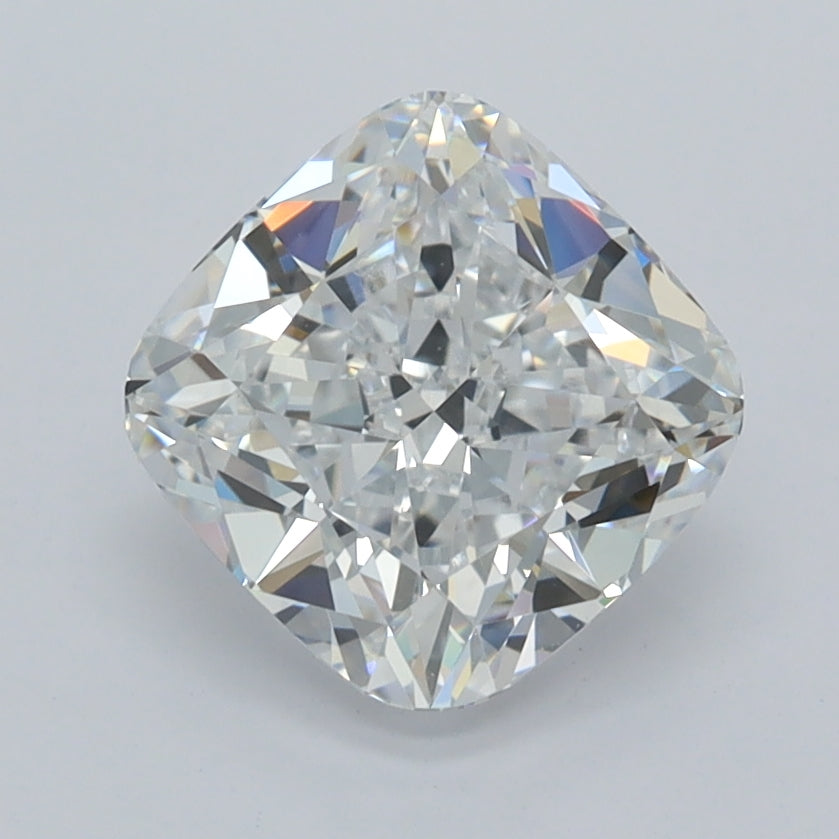 2.08 Carat Cushion Shaped, Ideal Cut, D Color, VVS1 Clarity, IGI Certified Lab Grown Diamond