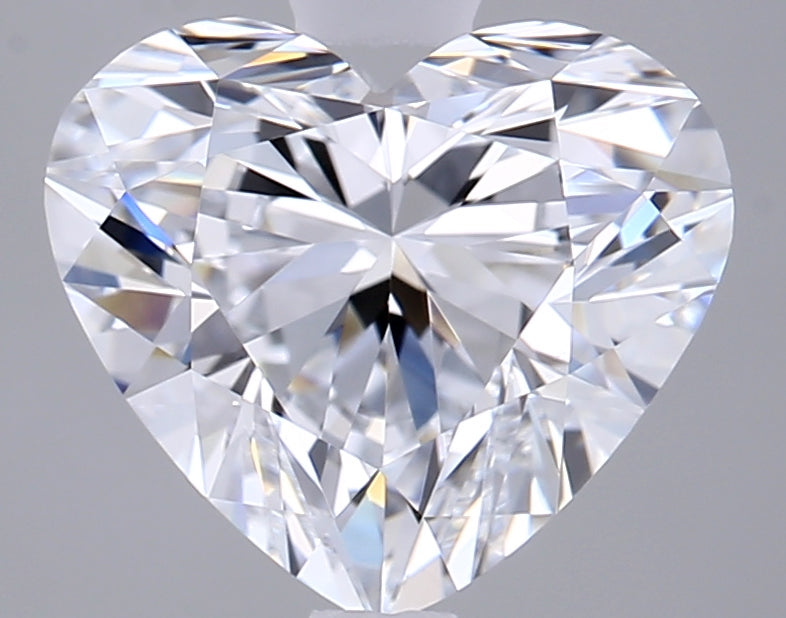 2.05 Carat Heart Shaped, Ideal Cut, D Color, VVS2 Clarity, IGI Certified Lab Grown Diamond