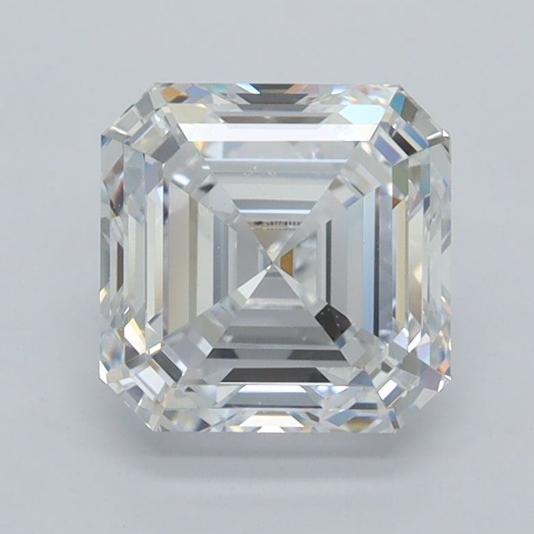 2.05 Carat Asscher Shaped, Ideal Cut, D Color, VVS1 Clarity, IGI Certified Lab Grown Diamond