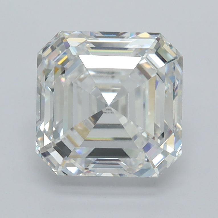 2.00 Carat Asscher Shaped, Ideal Cut, D Color, VVS1 Clarity, IGI Certified Lab Grown Diamond