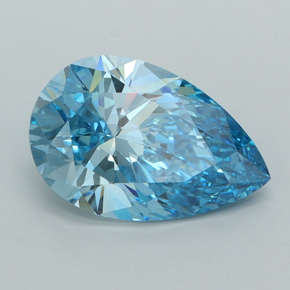 2.02 Carat Pear Shaped, Ideal Cut, VVS1 Clarity, IGI Certified Lab Grown Diamond