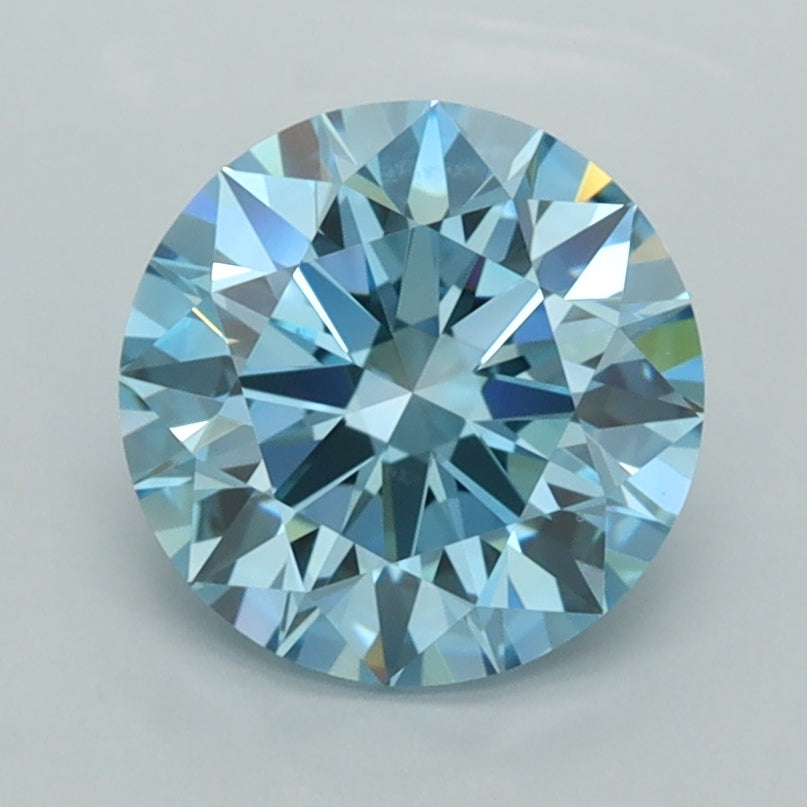 2.00 Carat Round Shaped, Ideal Cut, VVS2 Clarity, IGI Certified Lab Grown Diamond