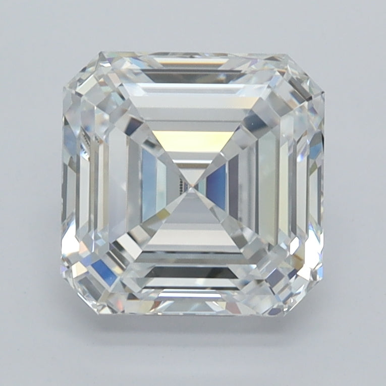 2.02 Carat Asscher Shaped, Ideal Cut, D Color, VVS1 Clarity, IGI Certified Lab Grown Diamond