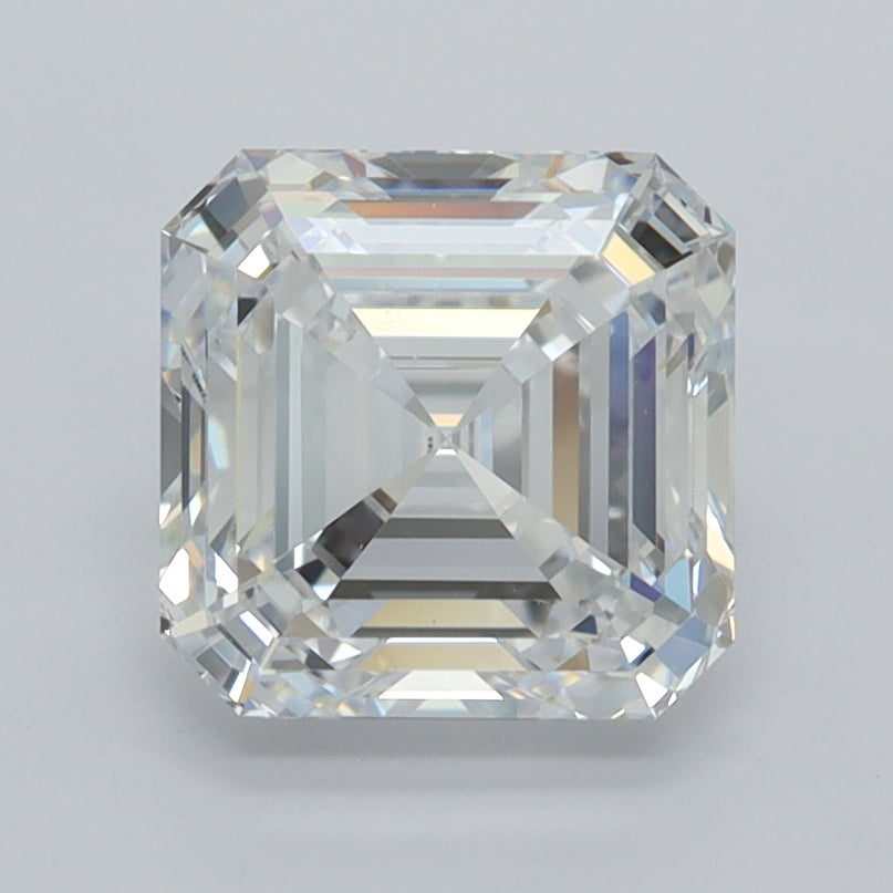 2.07 Carat Asscher Shaped, Ideal Cut, D Color, VVS1 Clarity, IGI Certified Lab Grown Diamond