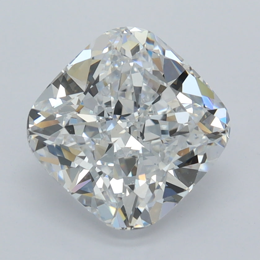 2.53 Carat Cushion Shaped, Ideal Cut, D Color, VVS1 Clarity, IGI Certified Lab Grown Diamond