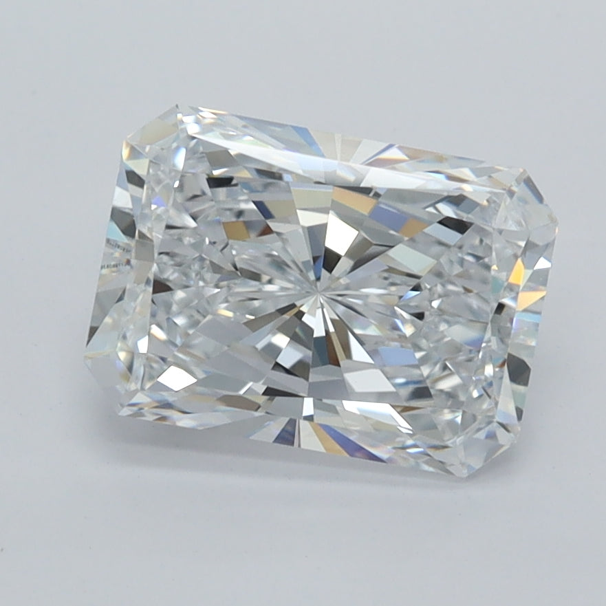2.03 Carat Radiant Shaped, Ideal Cut, D Color, VVS1 Clarity, IGI Certified Lab Grown Diamond