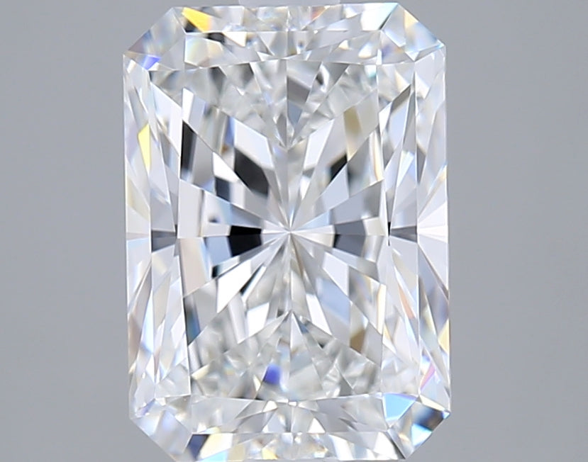2.05 Carat Radiant Shaped, Ideal Cut, E Color, VVS1 Clarity, IGI Certified Lab Grown Diamond