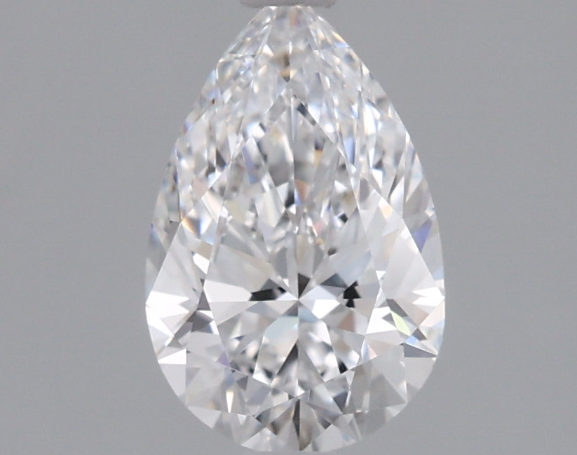 1.00 Carat Pear Shaped, Ideal Cut, D Color, VVS1 Clarity, IGI Certified Lab Grown Diamond