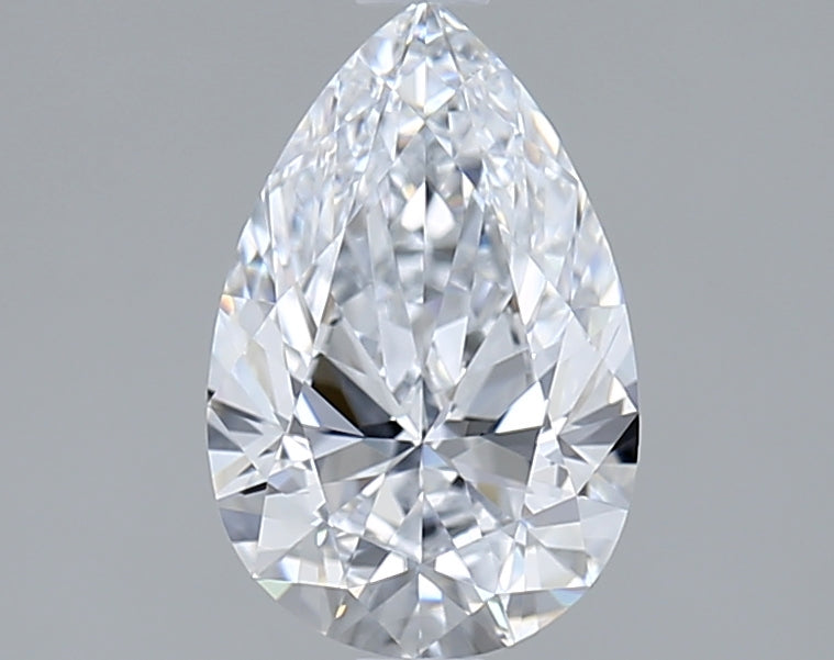 1.53 Carat Pear Shaped, Ideal Cut, D Color, VVS1 Clarity, IGI Certified Lab Grown Diamond
