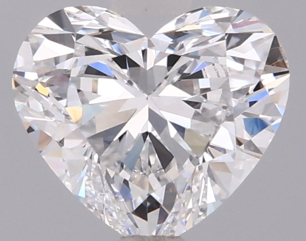 1.27 Carat Heart Shaped, Ideal Cut, D Color, VVS1 Clarity, IGI Certified Lab Grown Diamond