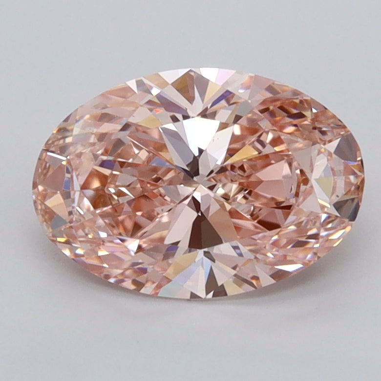 1.59 Carat Oval Shaped, Ideal Cut, VS1 Clarity, IGI Certified Lab Grown Diamond