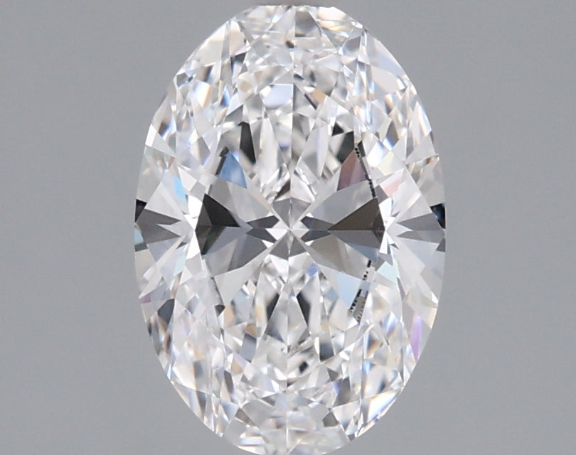 1.31 Carat Oval Shaped, Ideal Cut, D Color, VVS1 Clarity, IGI Certified Lab Grown Diamond