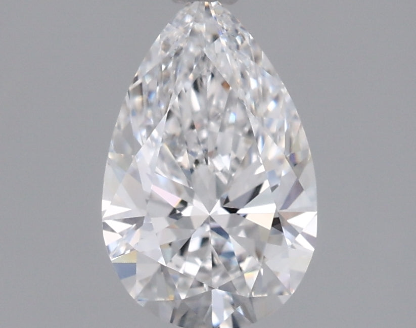1.03 Carat Pear Shaped, Ideal Cut, D Color, VVS2 Clarity, IGI Certified Lab Grown Diamond