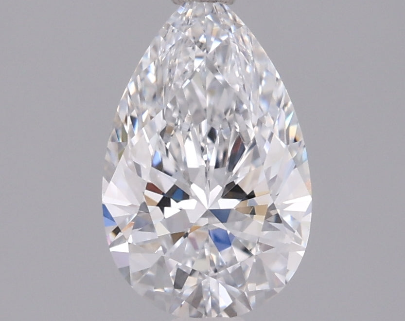 1.06 Carat Pear Shaped, Ideal Cut, D Color, VVS1 Clarity, IGI Certified Lab Grown Diamond