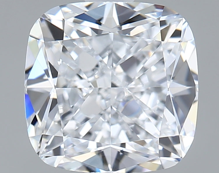 2.03 Carat Cushion Shaped, Ideal Cut, E Color, VVS1 Clarity, IGI Certified Lab Grown Diamond