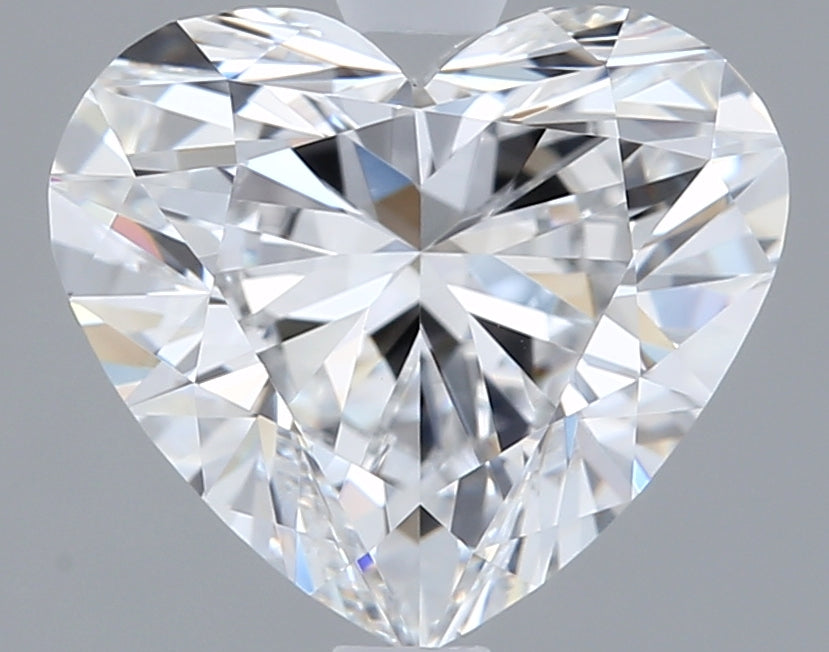 2.01 Carat Heart Shaped, Ideal Cut, E Color, VVS1 Clarity, IGI Certified Lab Grown Diamond