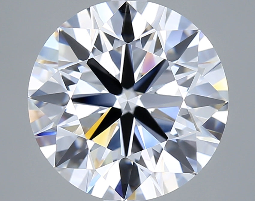 3.64 Carat Round Shaped, Very Good Cut, F Color, VVS1 Clarity, IGI Certified Lab Grown Diamond