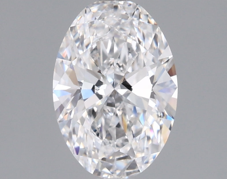 1.28 Carat Oval Shaped, Ideal Cut, D Color, VVS1 Clarity, IGI Certified Lab Grown Diamond