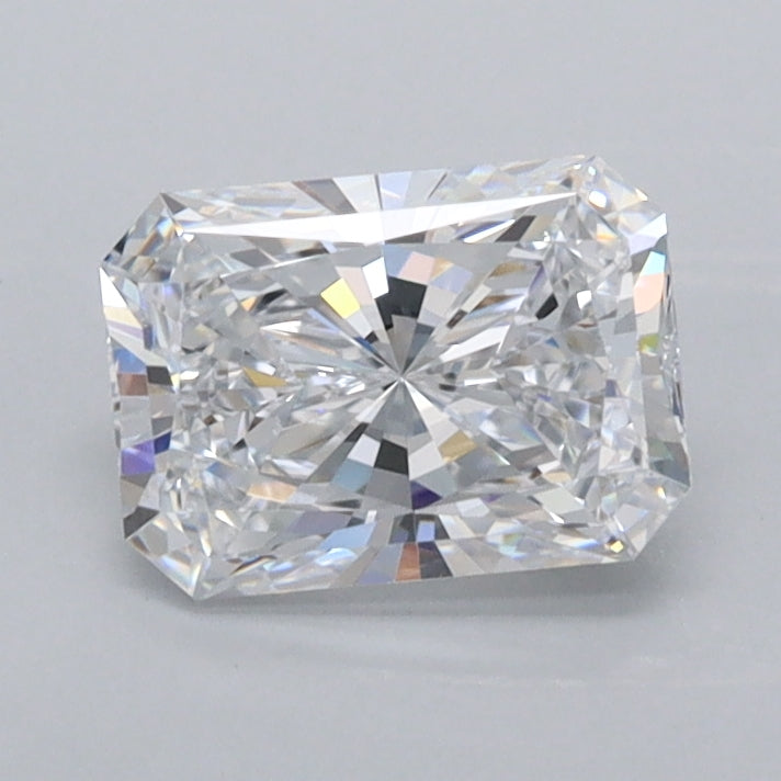 1.01 Carat Radiant Shaped, Ideal Cut, D Color, VVS1 Clarity, IGI Certified Lab Grown Diamond
