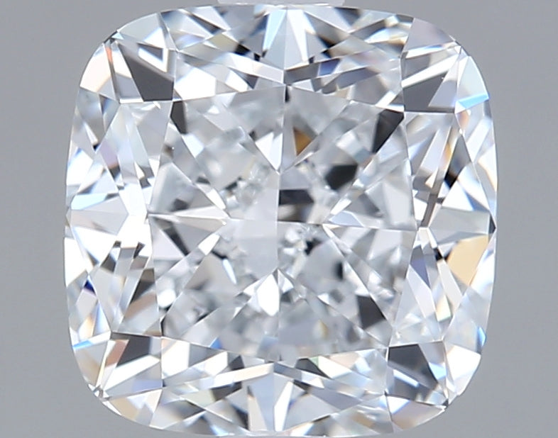 2.08 Carat Cushion Shaped, Ideal Cut, E Color, VVS1 Clarity, IGI Certified Lab Grown Diamond