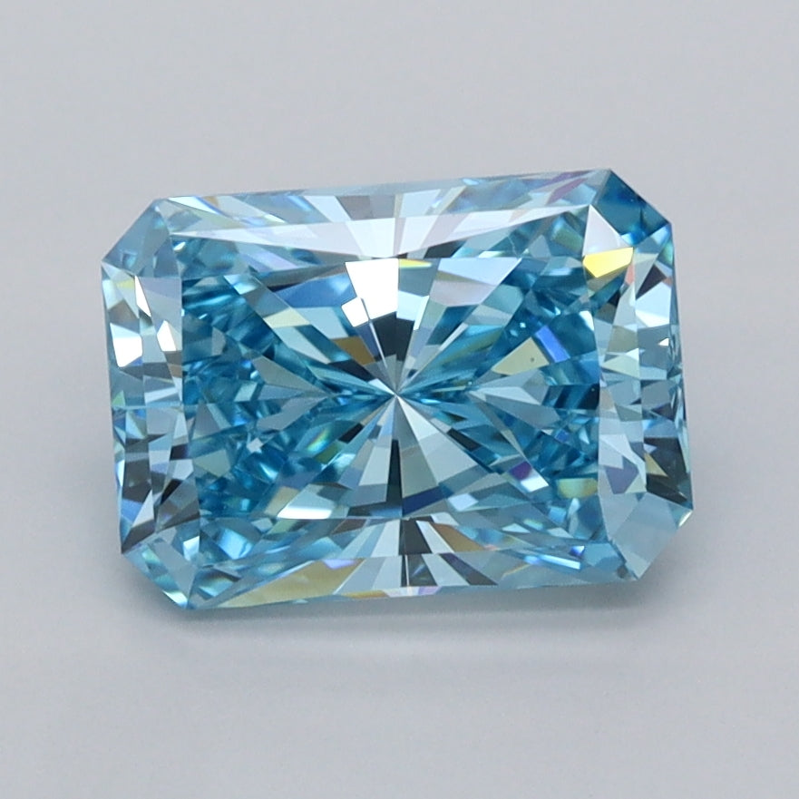 1.96 Carat Radiant Shaped, Ideal Cut, VS2 Clarity, IGI Certified Lab Grown Diamond