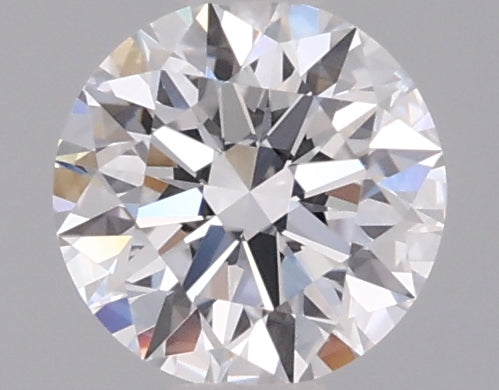 0.54 Carat Round Shaped, Ideal Cut, D Color, VVS1 Clarity, IGI Certified Lab Grown Diamond