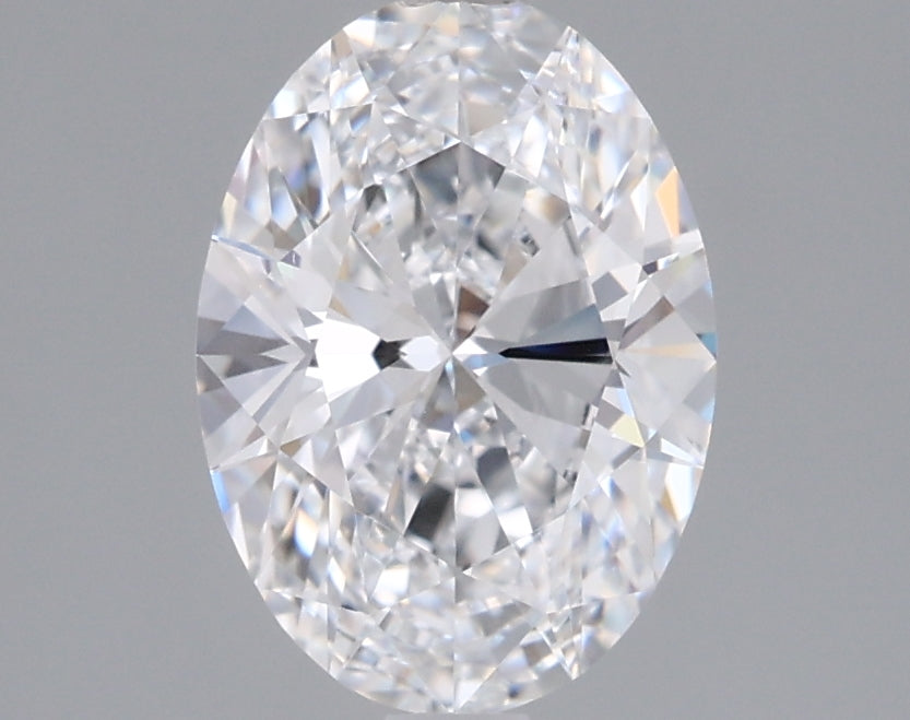 1.58 Carat Oval Shaped, Ideal Cut, D Color, VVS2 Clarity, IGI Certified Lab Grown Diamond