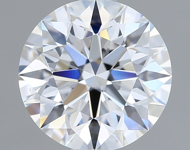 1.06 Carat Round Shaped, Ideal Cut, D Color, VS1 Clarity, IGI Certified Lab Grown Diamond