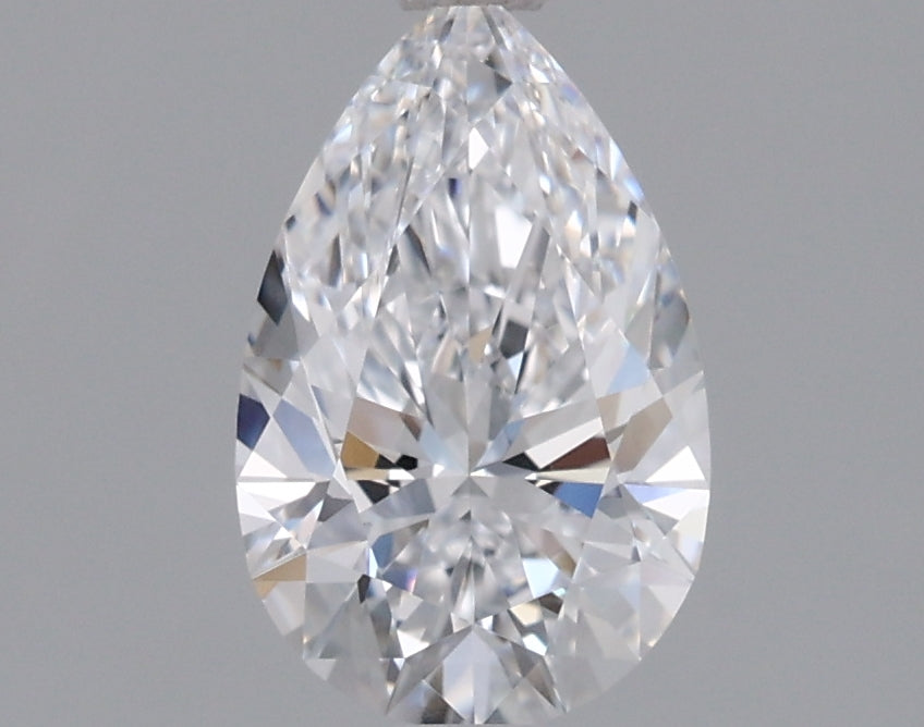 1.02 Carat Pear Shaped, Excellent Cut, D Color, VVS2 Clarity, IGI Certified Lab Grown Diamond