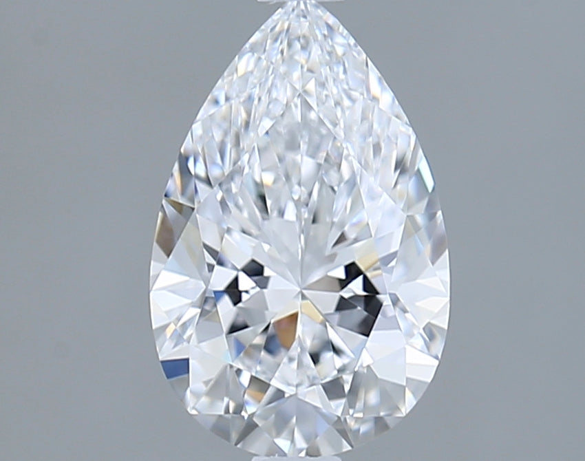1.51 Carat Pear Shaped, Ideal Cut, D Color, VVS1 Clarity, IGI Certified Lab Grown Diamond