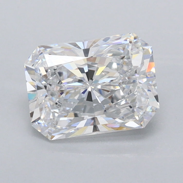 1.01 Carat Radiant Shaped, Ideal Cut, D Color, VVS1 Clarity, IGI Certified Lab Grown Diamond